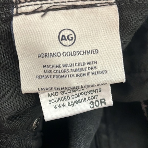 AG-ED Adriano Goldschmied The Isabelle X High Rise Straight Crop Jean - Size 30 - Picture 8 of 15